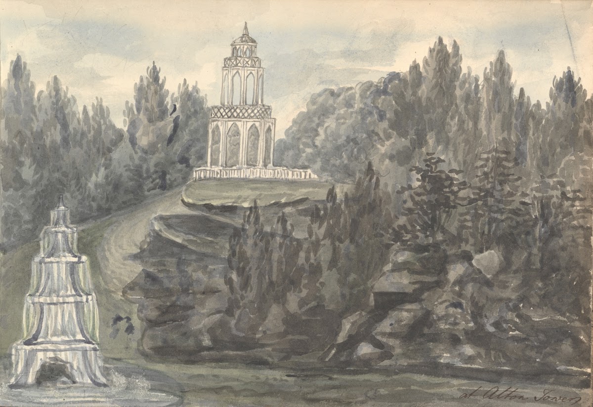At Alton Towers 1824 to 1832