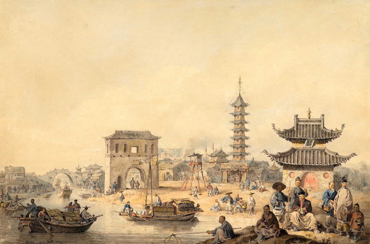 The Suburbs of a Chinese City 1795