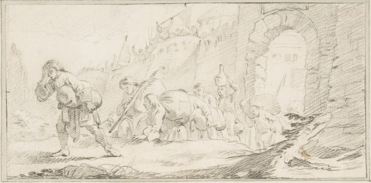 Inhabitants Leaving a Conquered City 16961770