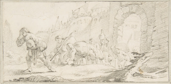 Inhabitants Leaving a Conquered City 16961770