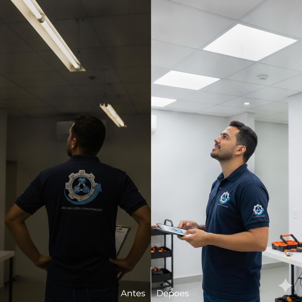 Modernização de Luminárias