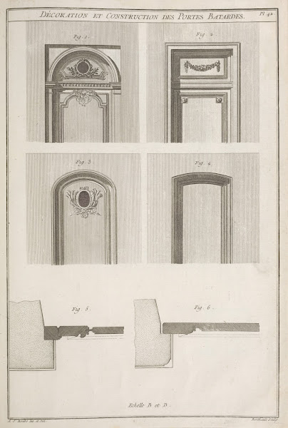 Décoration et construction des portes batardes 1769 1774