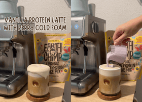 Vanilla Latte Berry Cold Foam