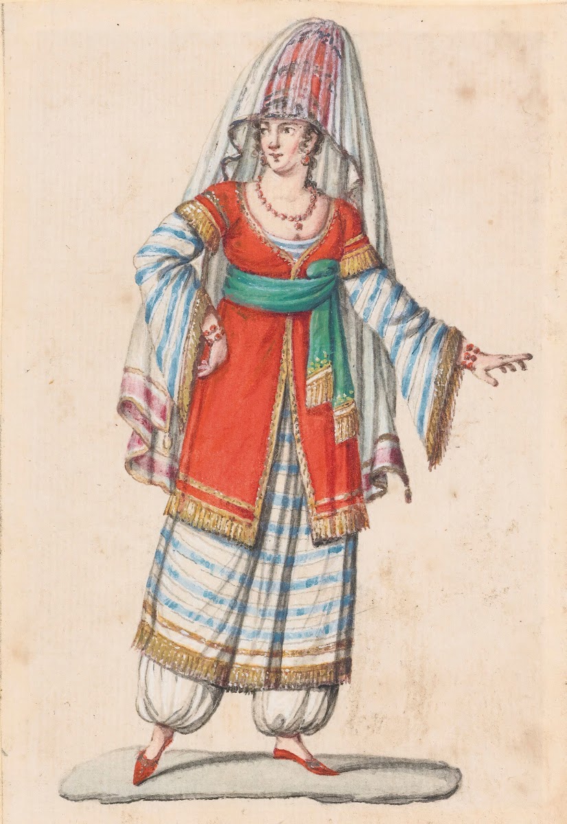 Oriental Costumes 4 19th Century