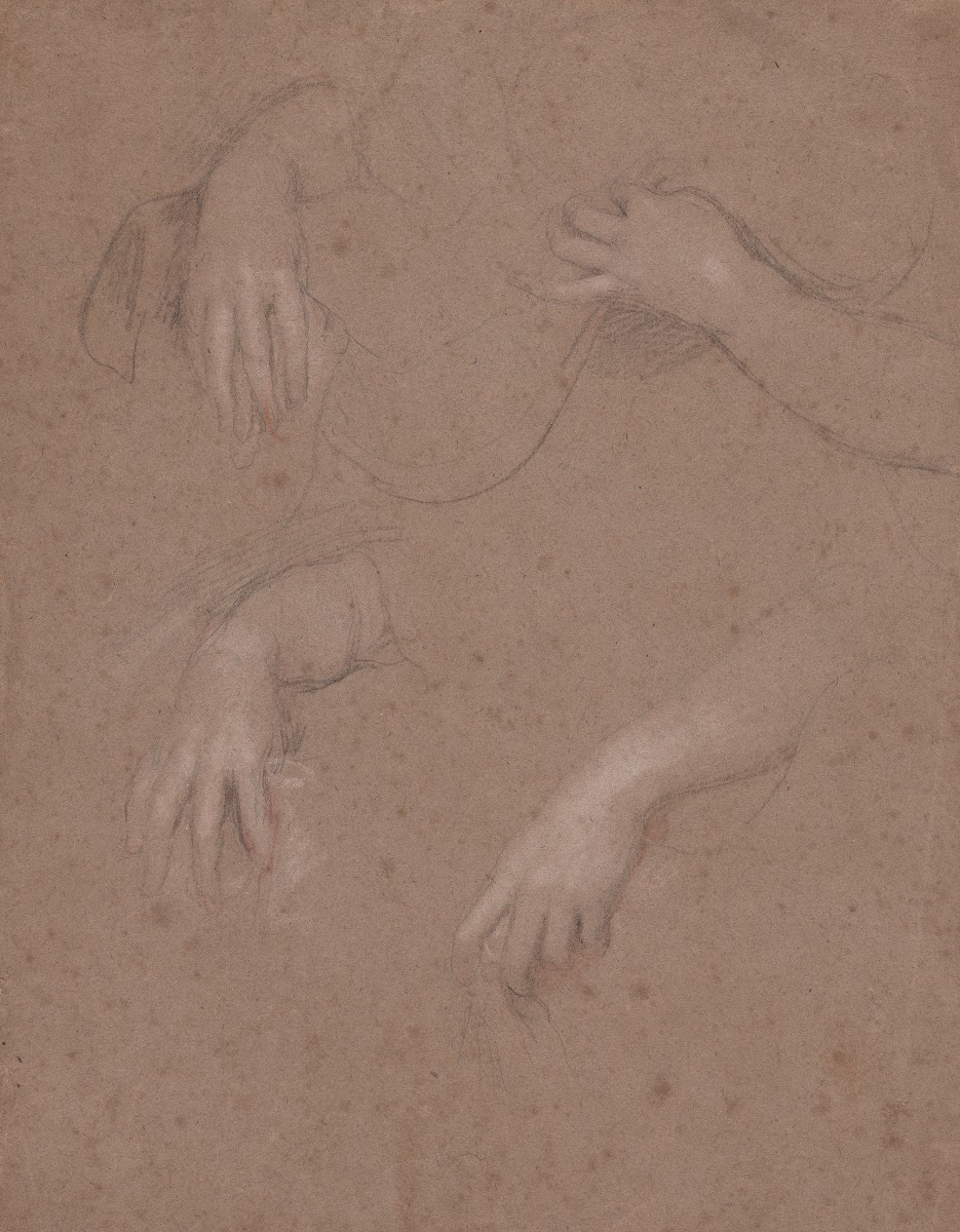 Drawings of Hands 1650s 1660s