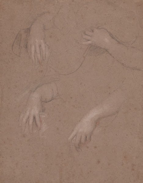Drawings of Hands 1650s 1660s