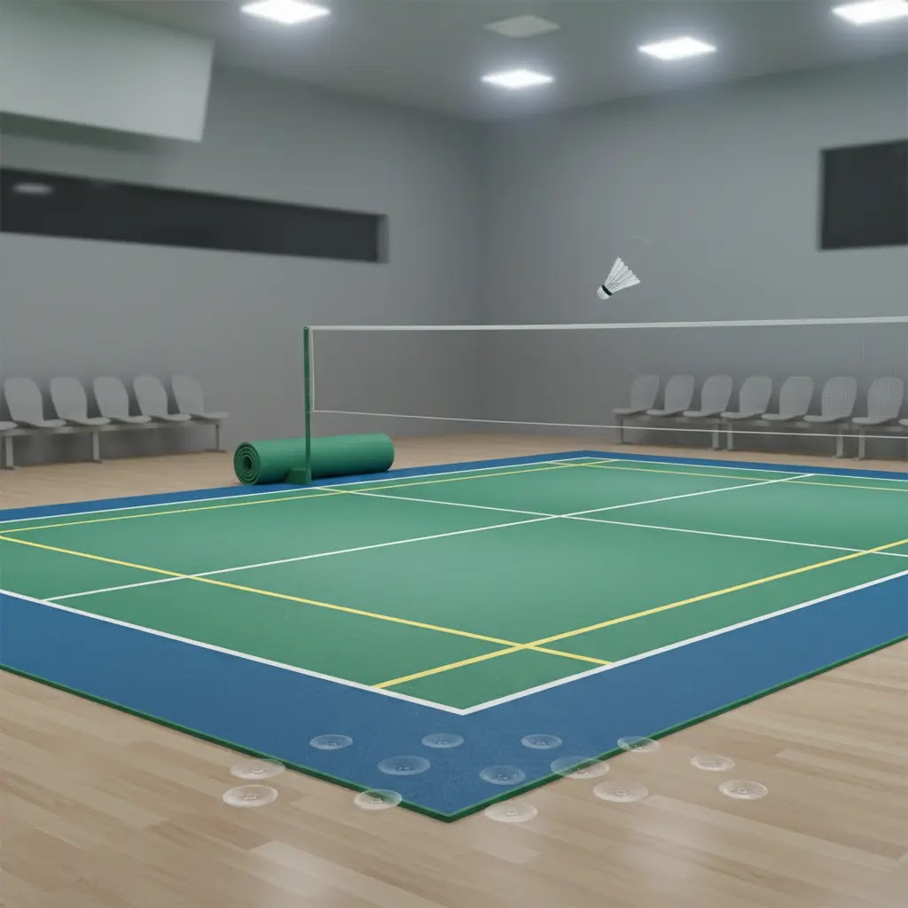 Karpet Badminton yang Bagus Itu Seperti Apa? Ini Ciri-Cirinya