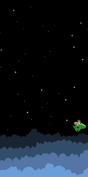 Pixels, Pixel Art, 8-Bit, Moon, Stars Full HD Wallpaper Background