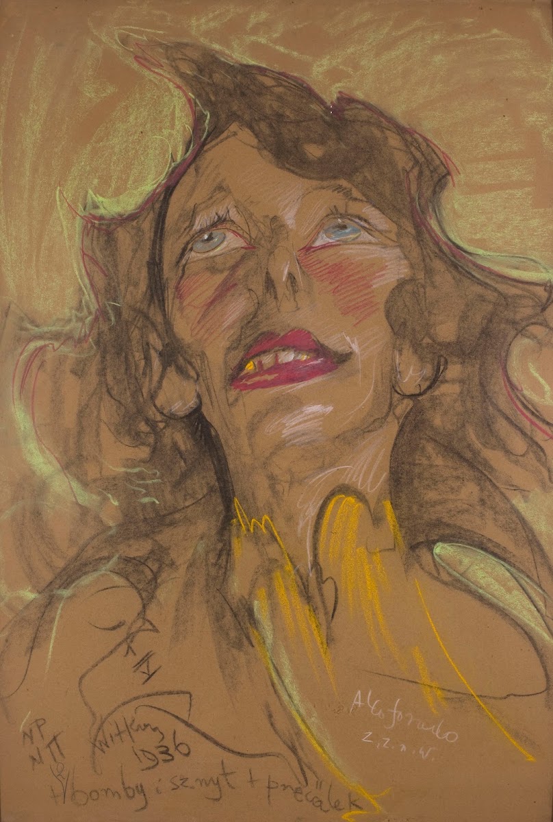 Portrait of Zofia Szumanowa née Szczepanowska 1936
