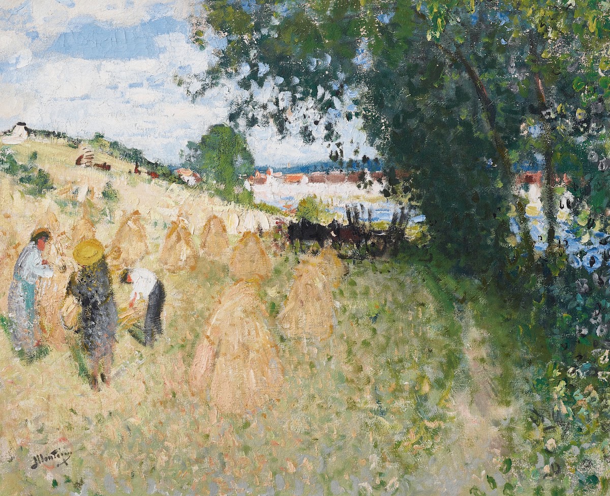 La moisson à Véneux 1940 1946