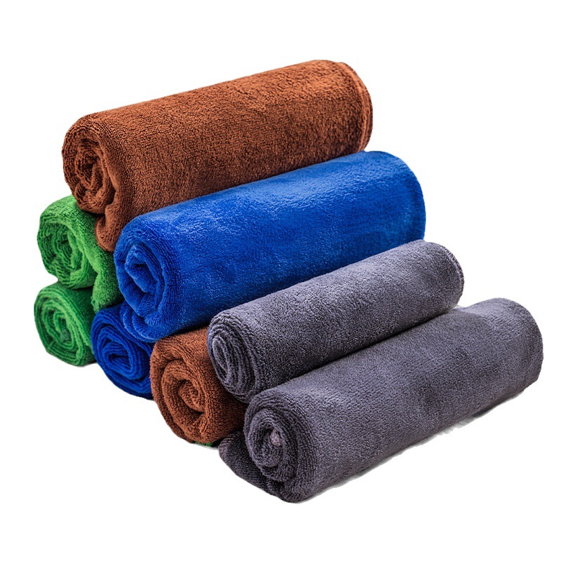 Microfiber cleaning cloths, 3-piece set, absorbent