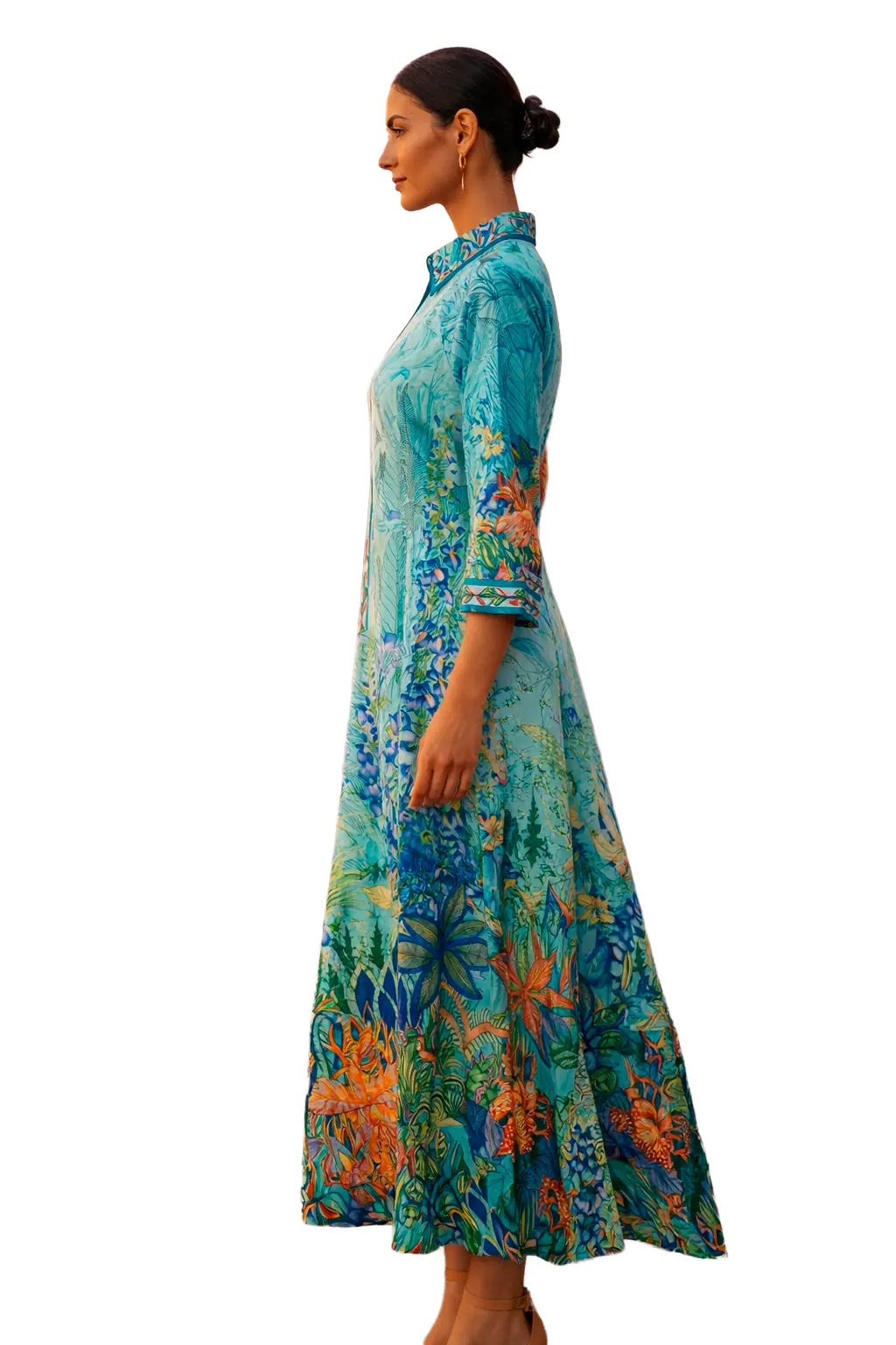Jade Bloom Dress — 2