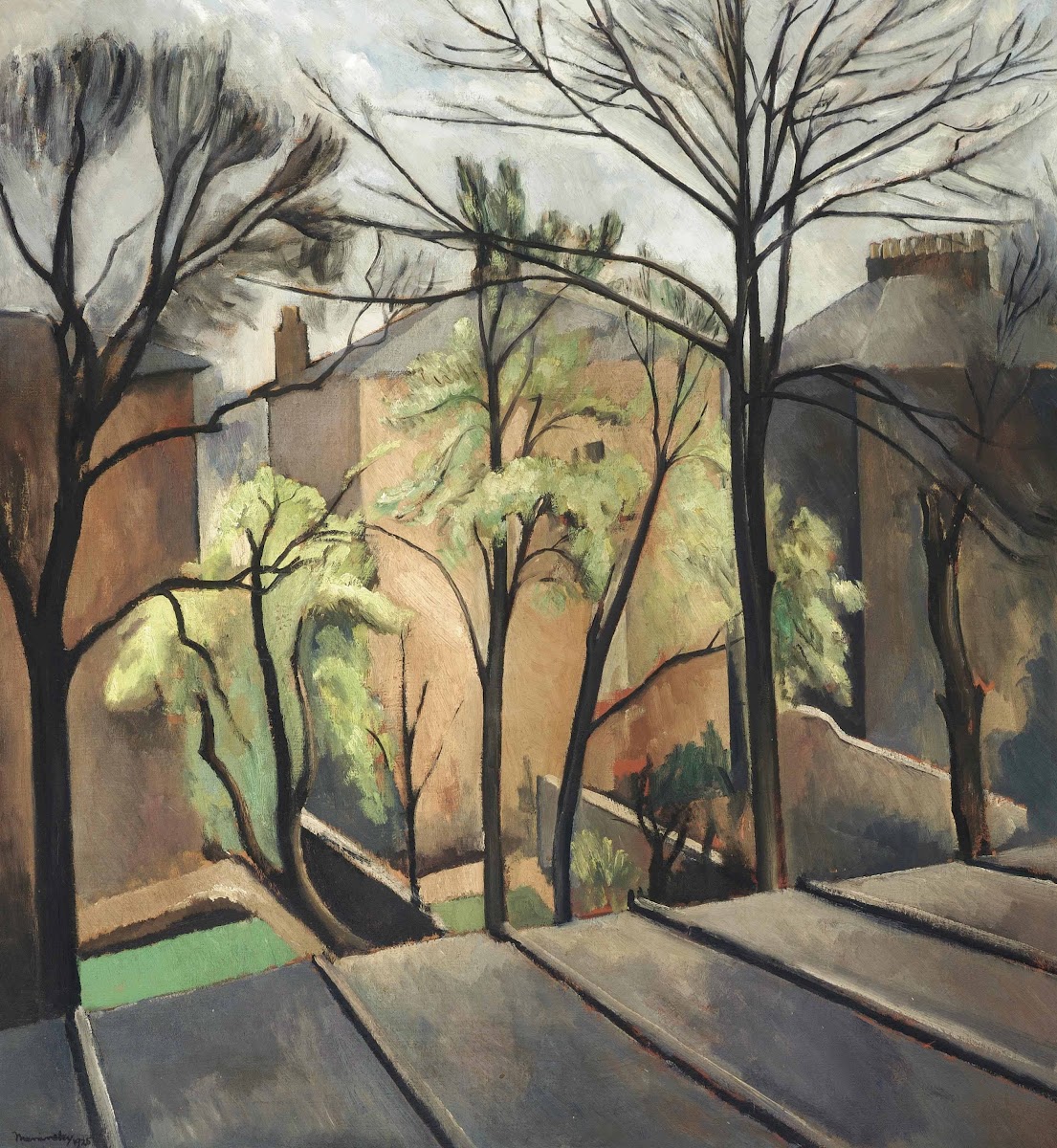 Hampstead House rear view 1925