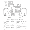 Colorea los dibujos leyendo y siguiendo las indicaciones