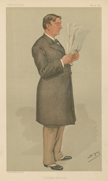 Politicians  A Financial Secretary Rt Hon RW Hanbury May 28 1896 1896