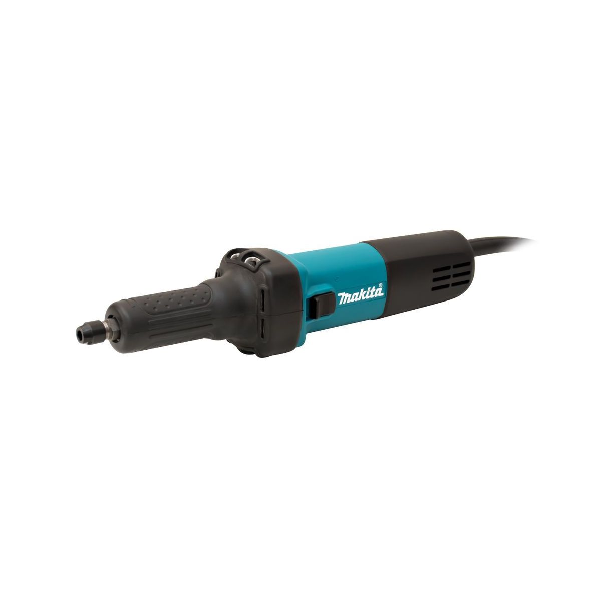 MAKITA เครื่องเจียรแกนไฟฟ้า ขนาด 6 มม. (1/4 นิ้ว ) กำลังไฟ 400 วัตต์ รุ่น GD-0601 ความเร็วรอบตัวเปล่า 25,000 รอบ/นาที มีฉนวนสองชั้น (มากีต้า)