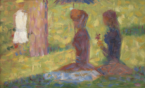 Study of Figures for La Grande Jatte 1884 1885