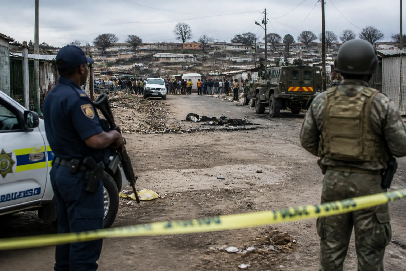 Editorial image for At least 27 dead in two mass shootings across South Africa