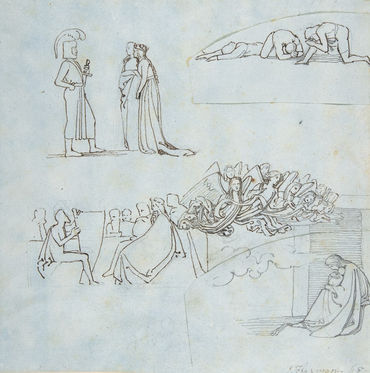 Sheet of Sketches 1793