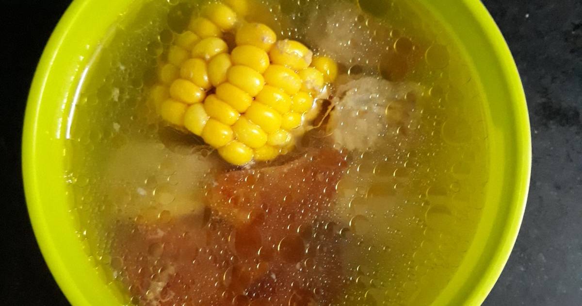 Canh sườn hầm rau củ