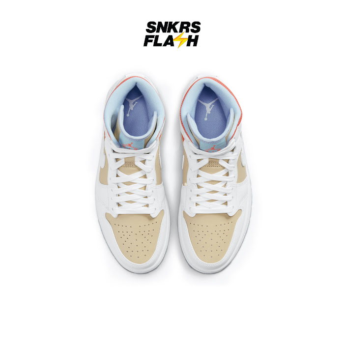 AIR JORDAN 1 MID SE SESAME WHITE - CZ0774200