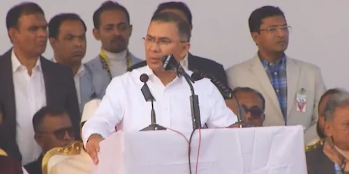 ‘আই হ্যাভ অ্যা প্ল্যান’: ১৭ বছর পর স্বদেশে ফিরে নতুন বাংলাদেশের রূপরেখা ঘোষণা তারেক রহমানের