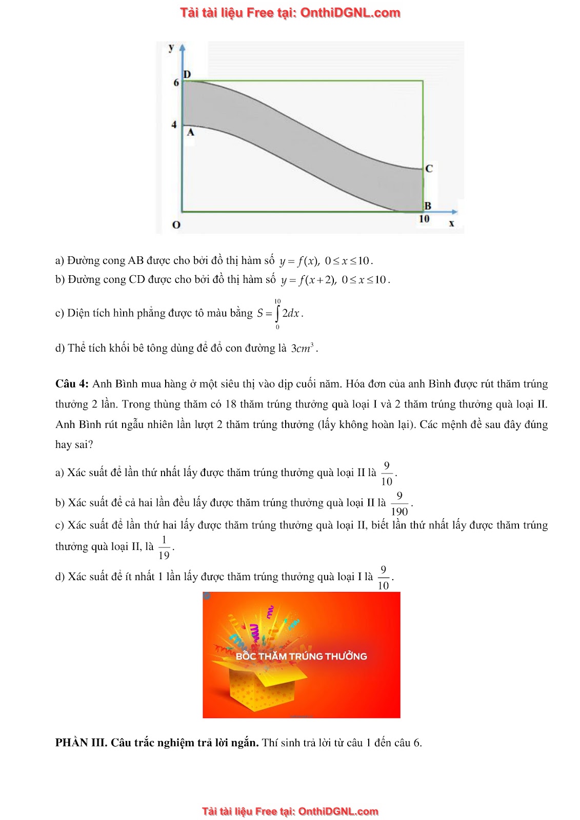 32 đề phát triển minh họa môn toán - có đáp án