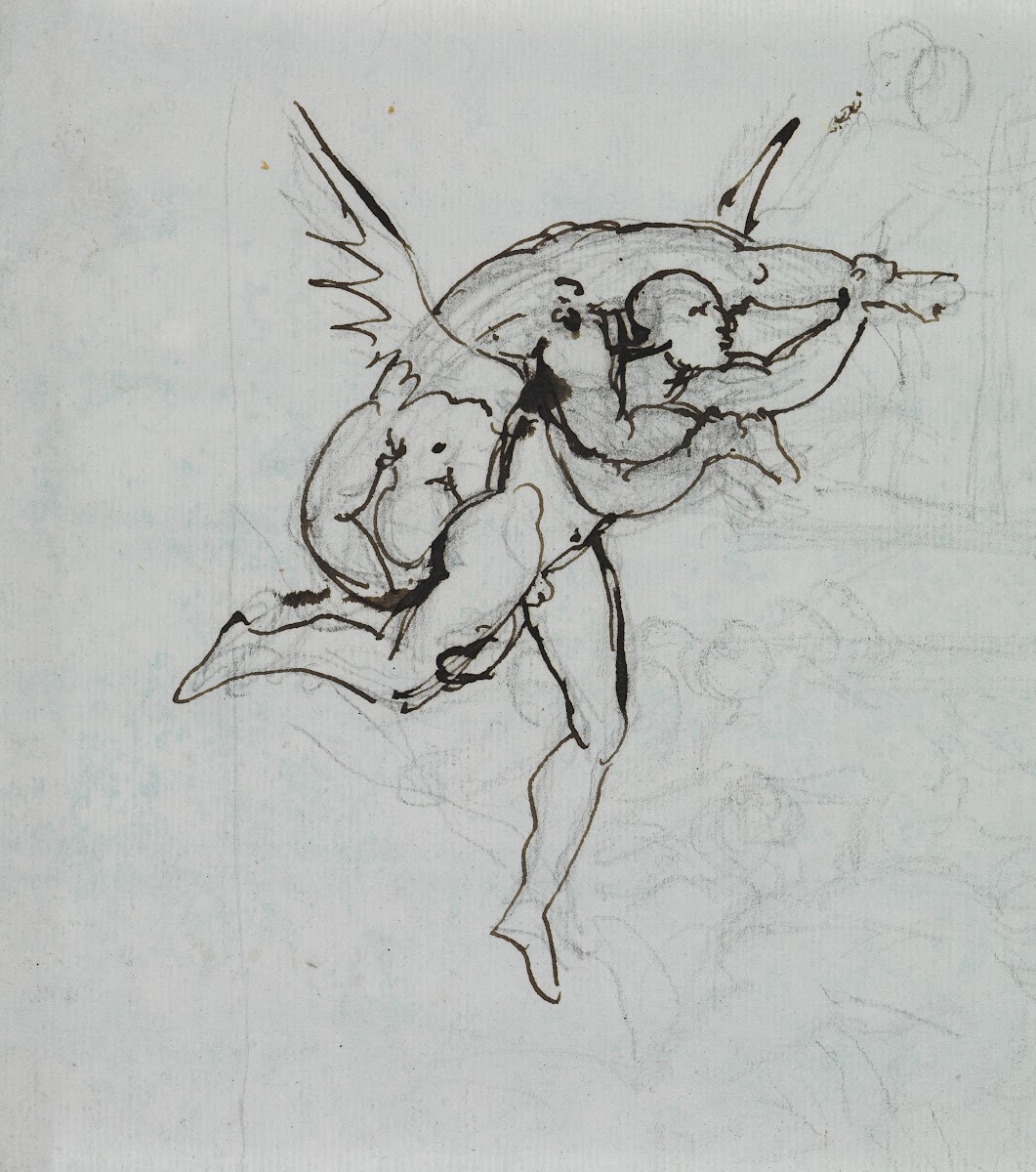 Studie des Ratsherrn von Lucca Dante Inferno Canto 21 V 34
