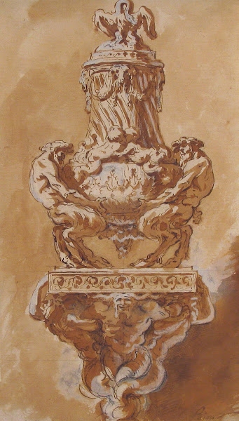 Design for a Vase and Supporting Console