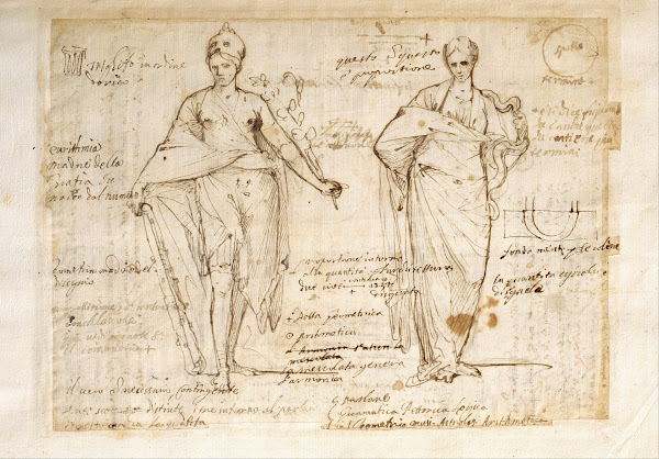 The Allegorical Figures of Reason and Wisdom 1630
