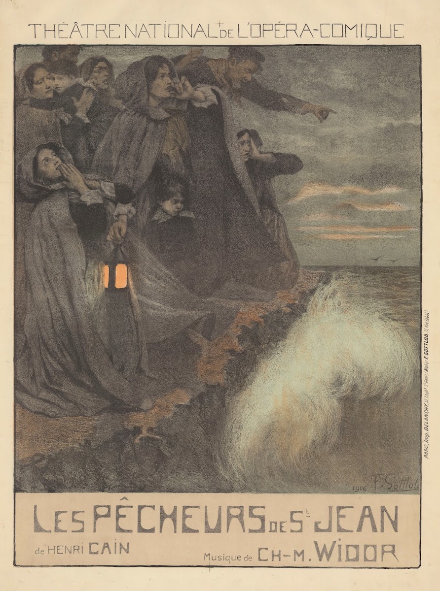 ThéÂTre National De LOpéRa  Comique Les PêCheurs De St Jean 1906