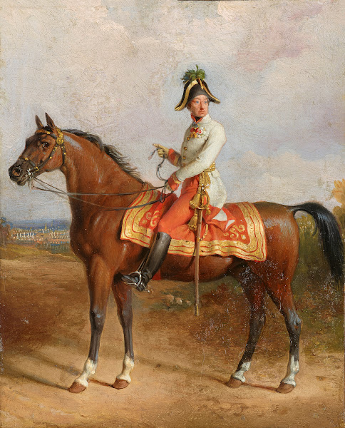 Erzherzog Carl zu Pferd 1840 1850