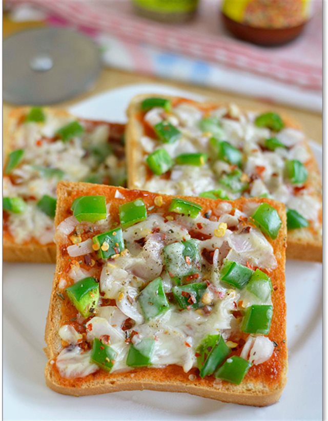 Pizza Sandwich Ớt Chuông