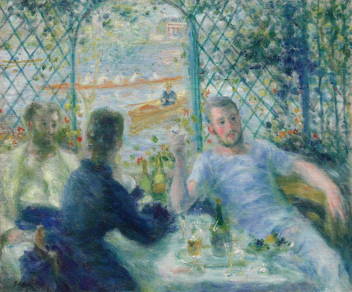 Lunch at the Restaurant Fournaise The Rowers Lunch 1875