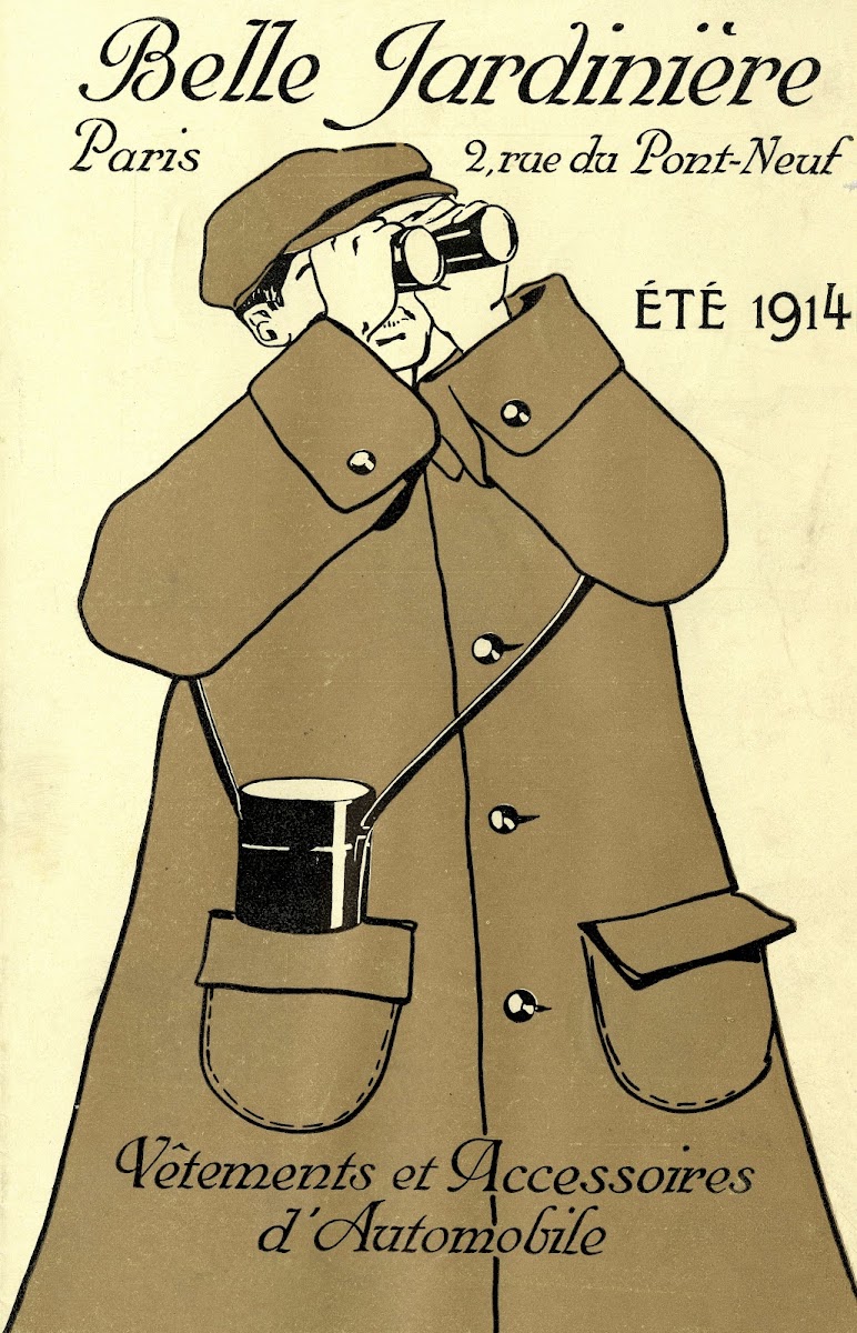 Belle jardinière  Vêtements et accessoires dautomobile 1914