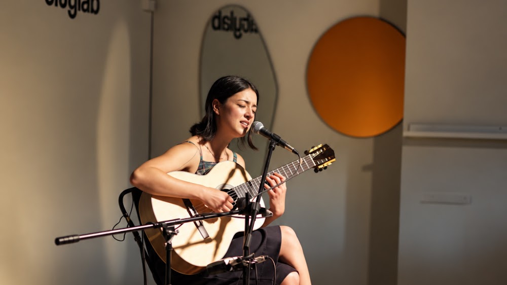 María y Los Templos en su concierto acústico en Citylab