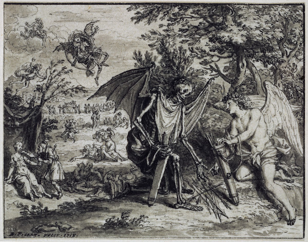 Cupid and Death 1718