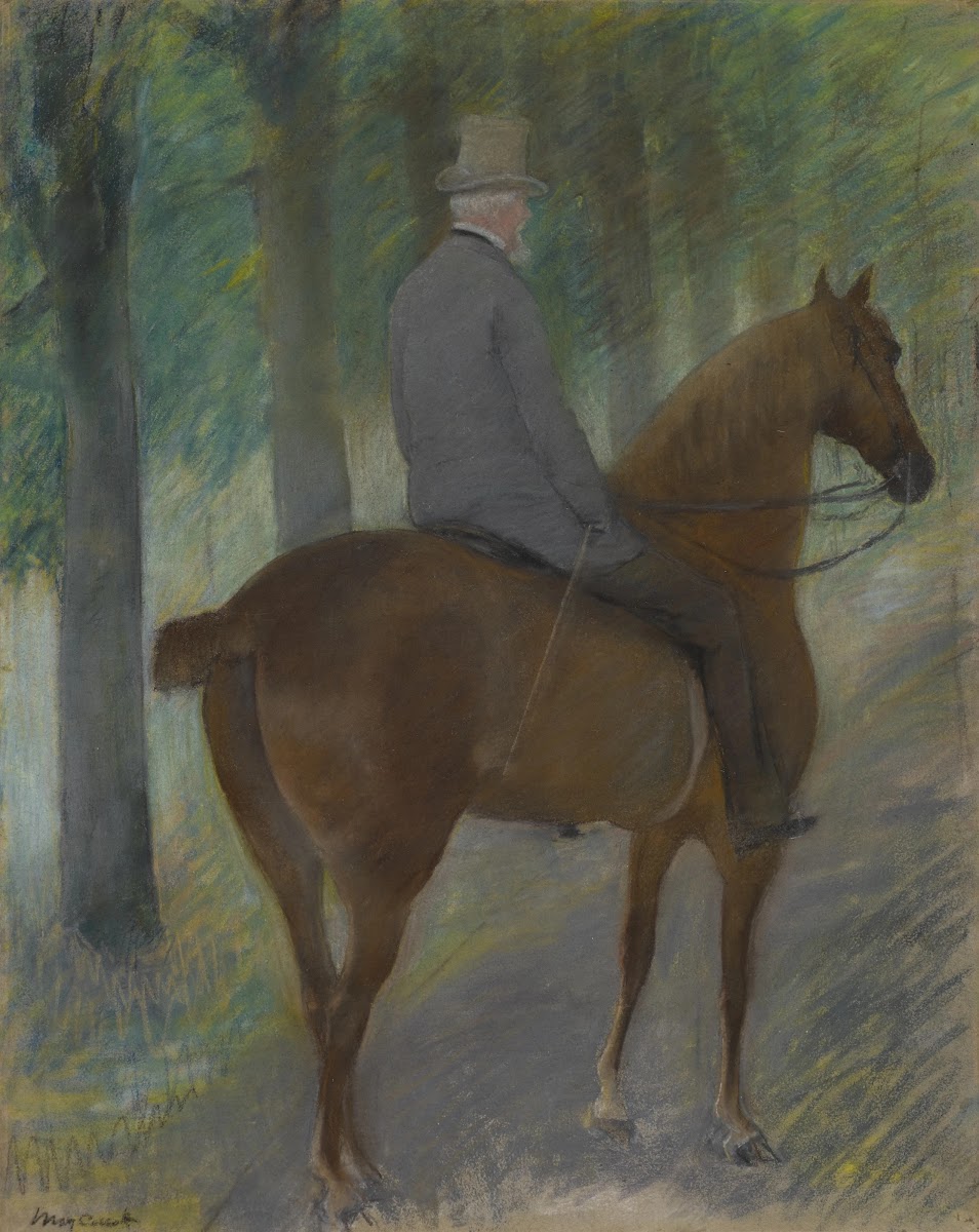 Mr Robert S Cassatt on Horseback 1885