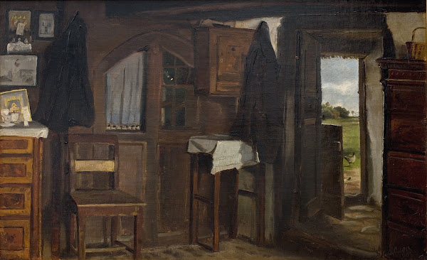 Interiør Fra Et Bondehus 1902   1903