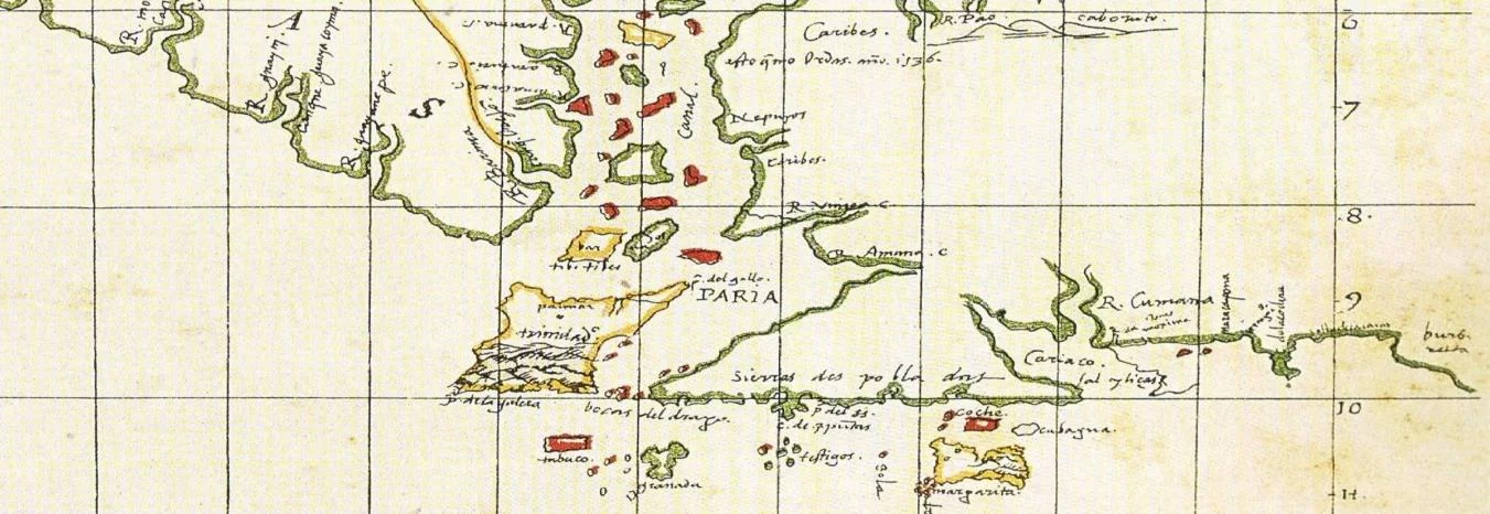 Mapa de la Costa de las Perlas