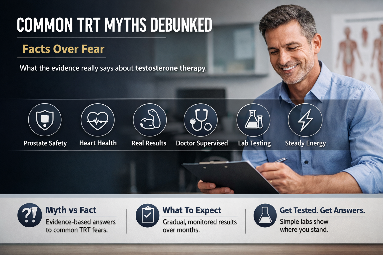 Common TRT Myths Debunked: What Arizona Men Should Know