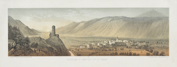 Panorama de Martigny Cton du Valais