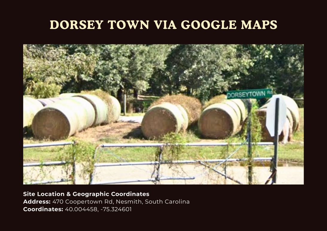 Dorsey Town archival document