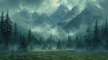 Mountain Forest Wallpaper