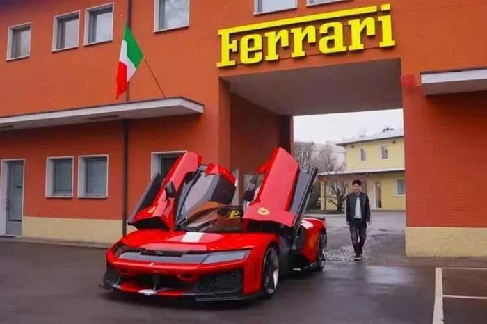 Tận thấy siêu xe Ferrari F80 gần 110 tỷ đồng của 'tay chơi' Lâm Chí Dĩnh - Báo Tri thức &amp; Cuộc sống