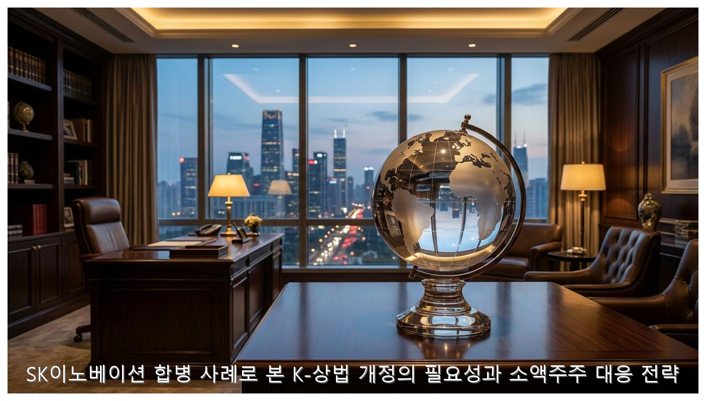 SK이노베이션 합병 사례로 본 K-상법 개정의 필요성과 소액주주 대응 전략 핵심 안내 및 분석 인포그래픽 (5)