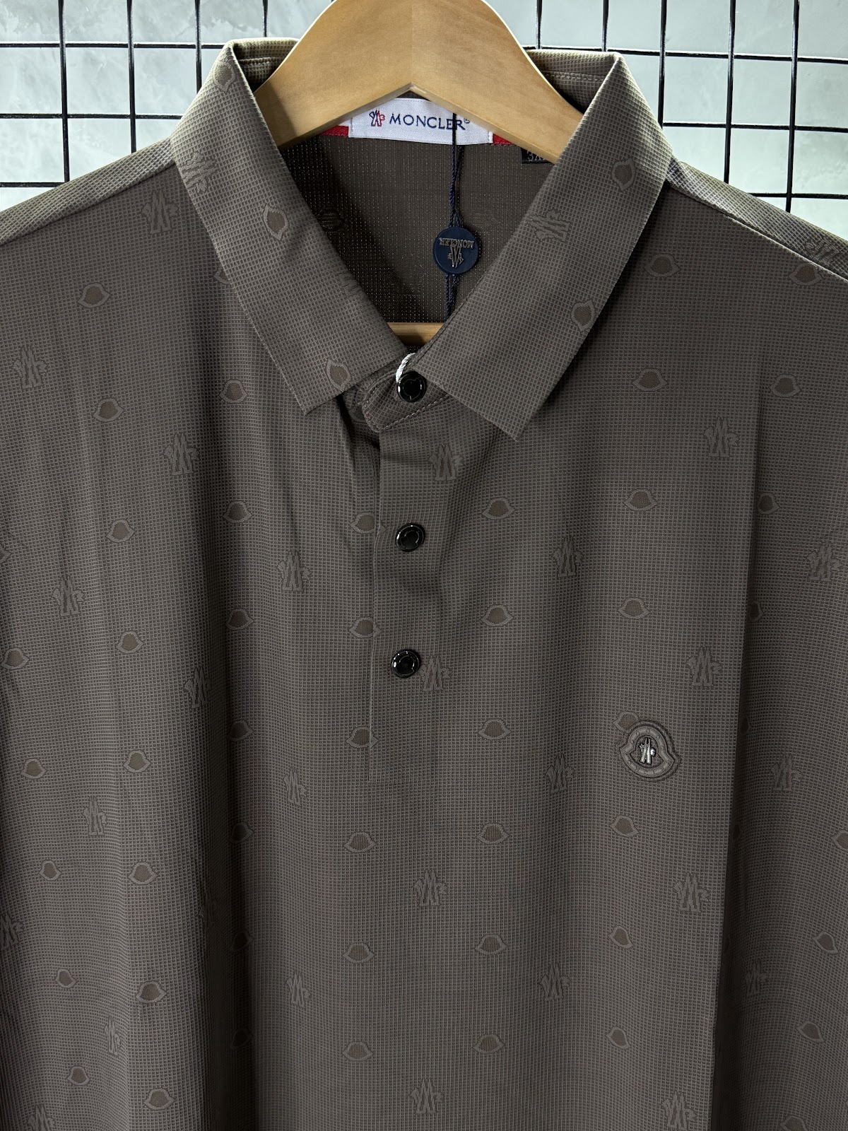 Camisa_Polo_Moncler(Cinza) - Imagem 2