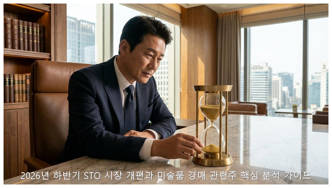 2026년 하반기 STO 시장 개편과 미술품 경매 관련주 핵심 분석 가이드 핵심 안내 및 분석 인포그래픽 (3)