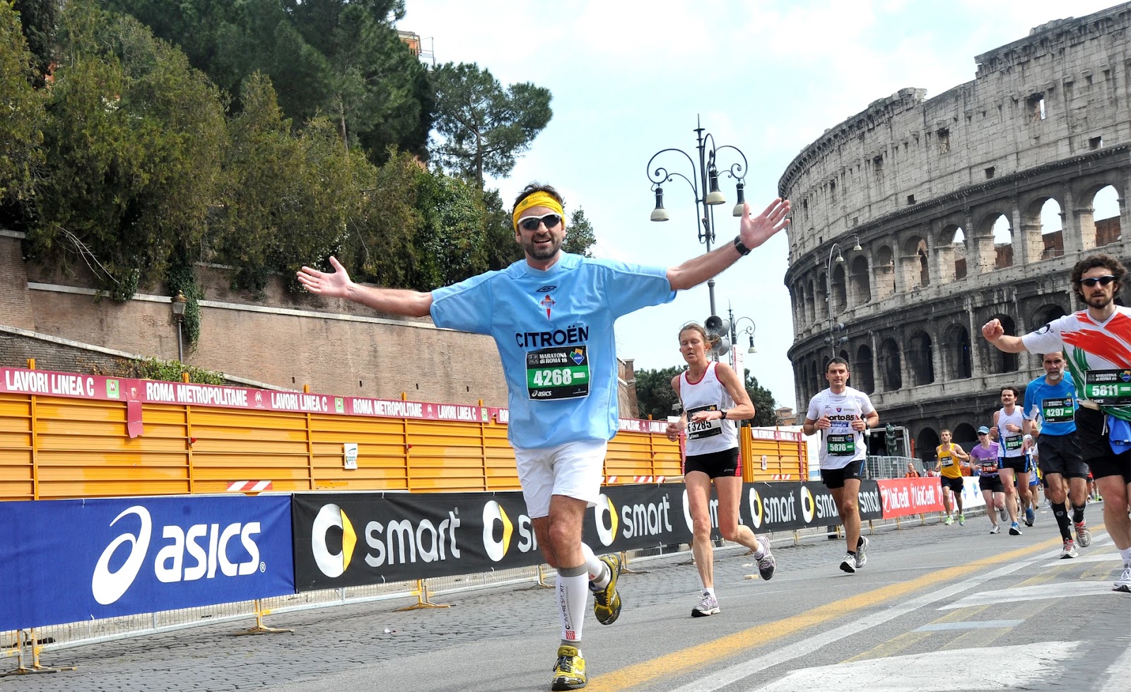 Fotografía finisher de ROME MARATHON