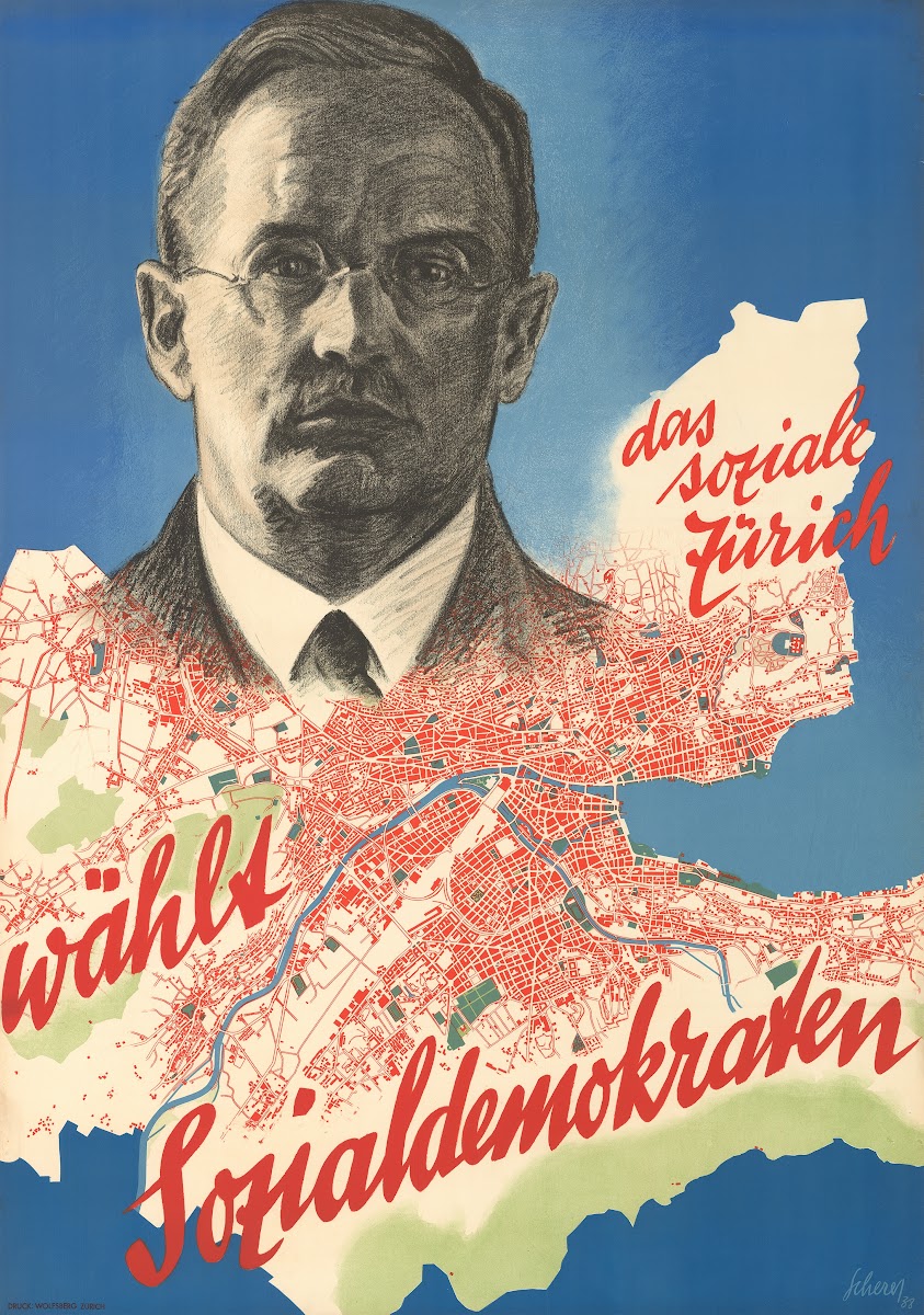 Das Soziale ZüRich  WäHlt Sozialdemokraten 1938